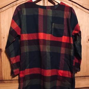 Shein Plaid Shift Dress